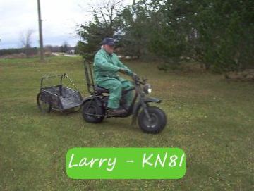 Larry's KN8I video